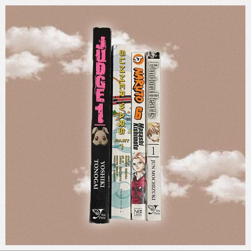 ♥︎ Assorted Manga Books ♥︎